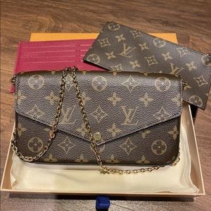 Louis Vuitton pochette Felicie chain bag